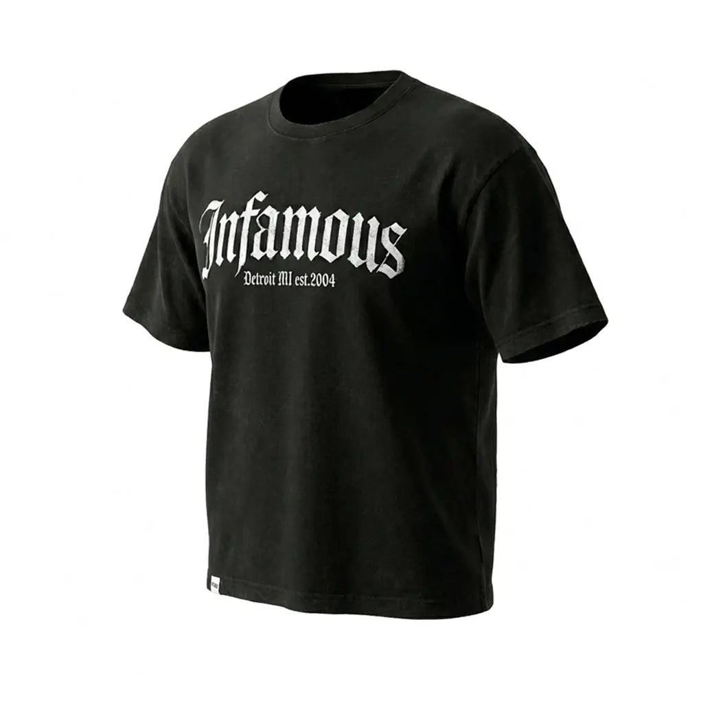 HERITAGE TEE - DETROIT 2004 - BLACK Infamous Paintball