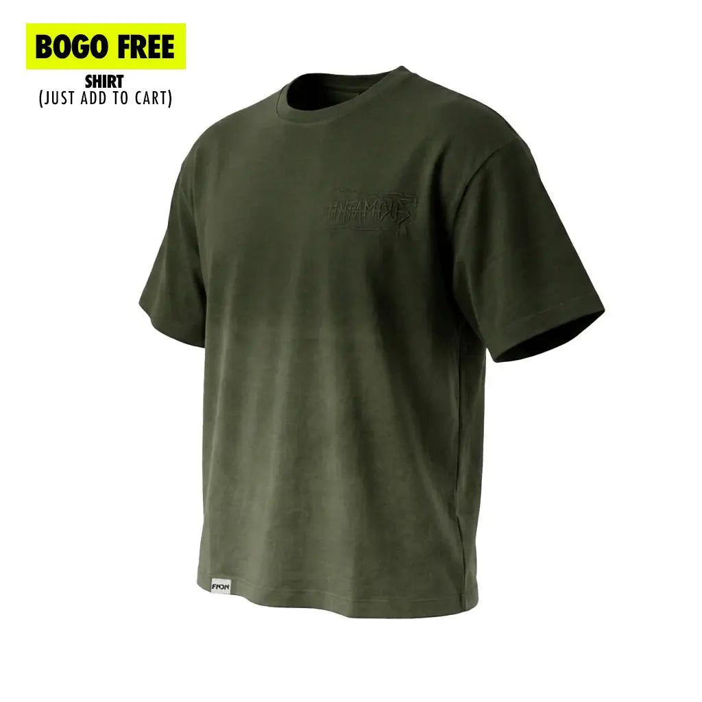 FOUNDATION TEE - OLIVE WASH Infamous Paintball