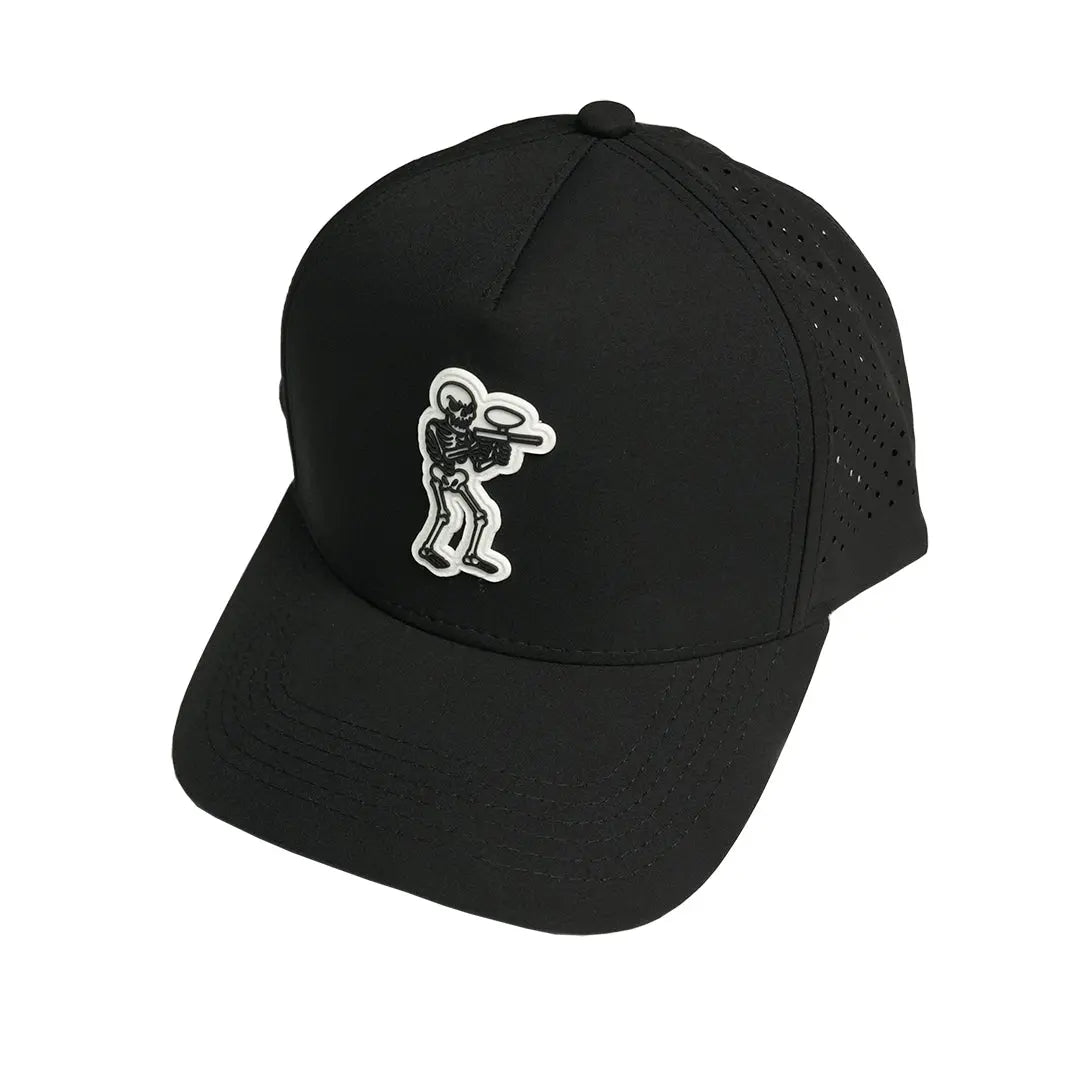 Bones Baller Weatherproof Snapback Hat - Black Infamous Paintball