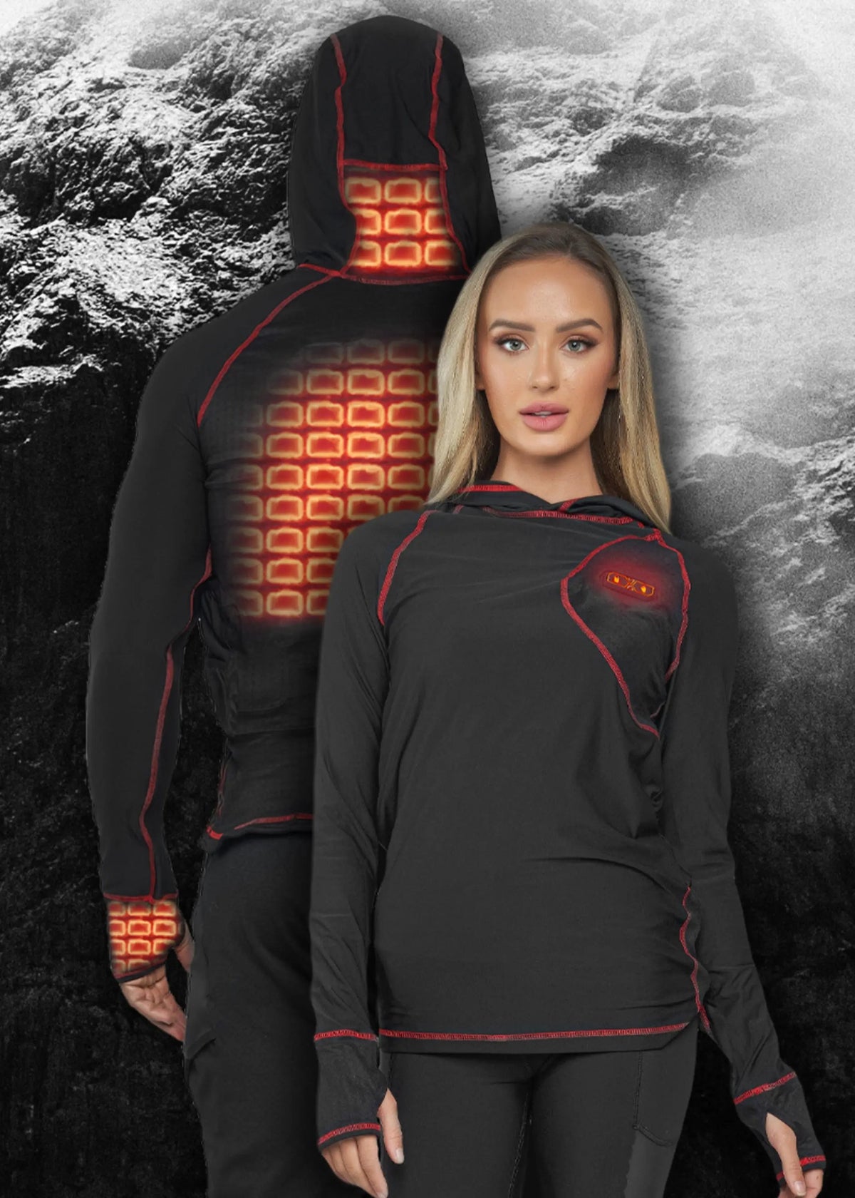 FNDN™ Heated Skin-Fit Base Layer - Unisex FNDN