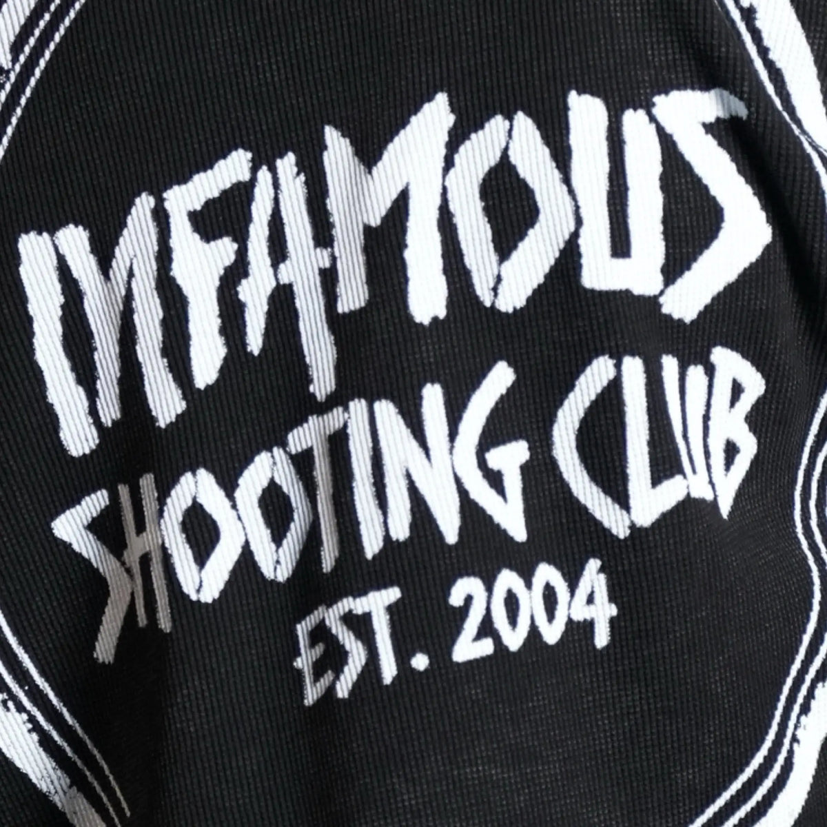 FOUNDATION WAFFLE TEE – BLACK WASH Infamous Paintball