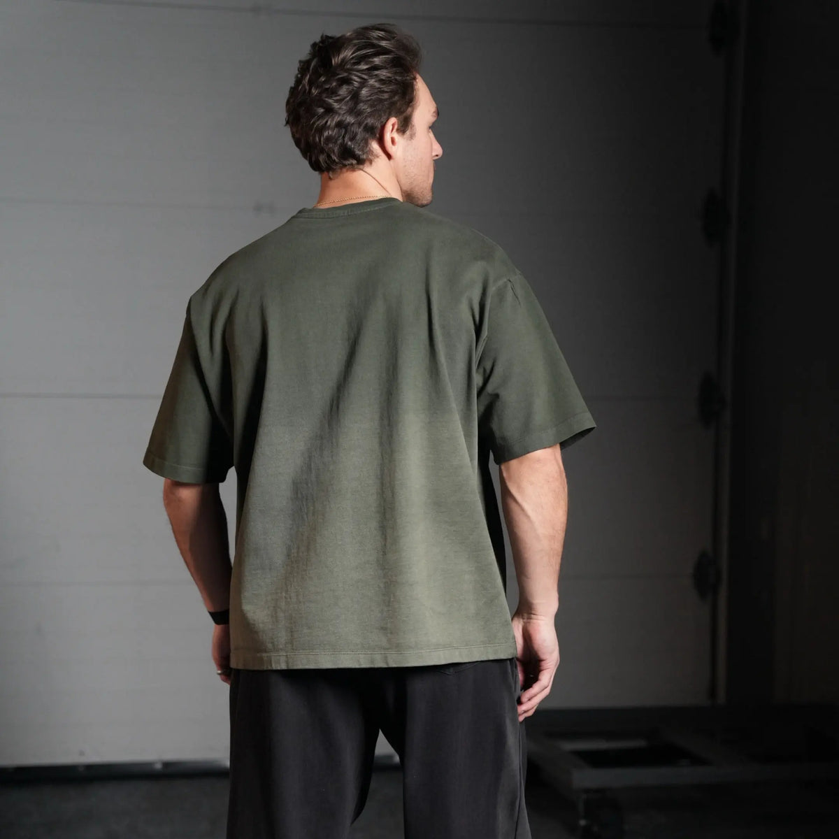 FOUNDATION TEE - OLIVE WASH Infamous Paintball