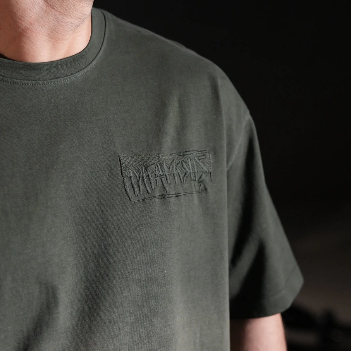 FOUNDATION TEE - OLIVE WASH Infamous Paintball