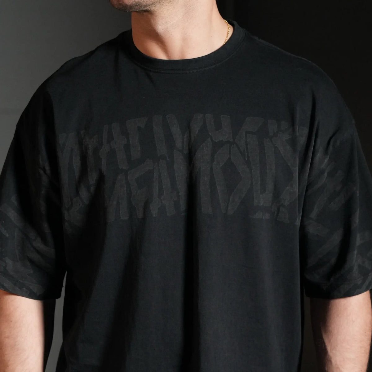 HERITAGE TEE - REPEAT / BLACK WASH Infamous Paintball