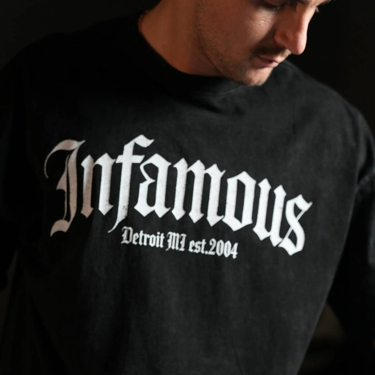 HERITAGE TEE - DETROIT 2004 - BLACK Infamous Paintball