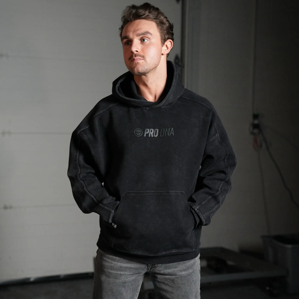 CORE HOODIE - BLACK WASH Infamous Paintball