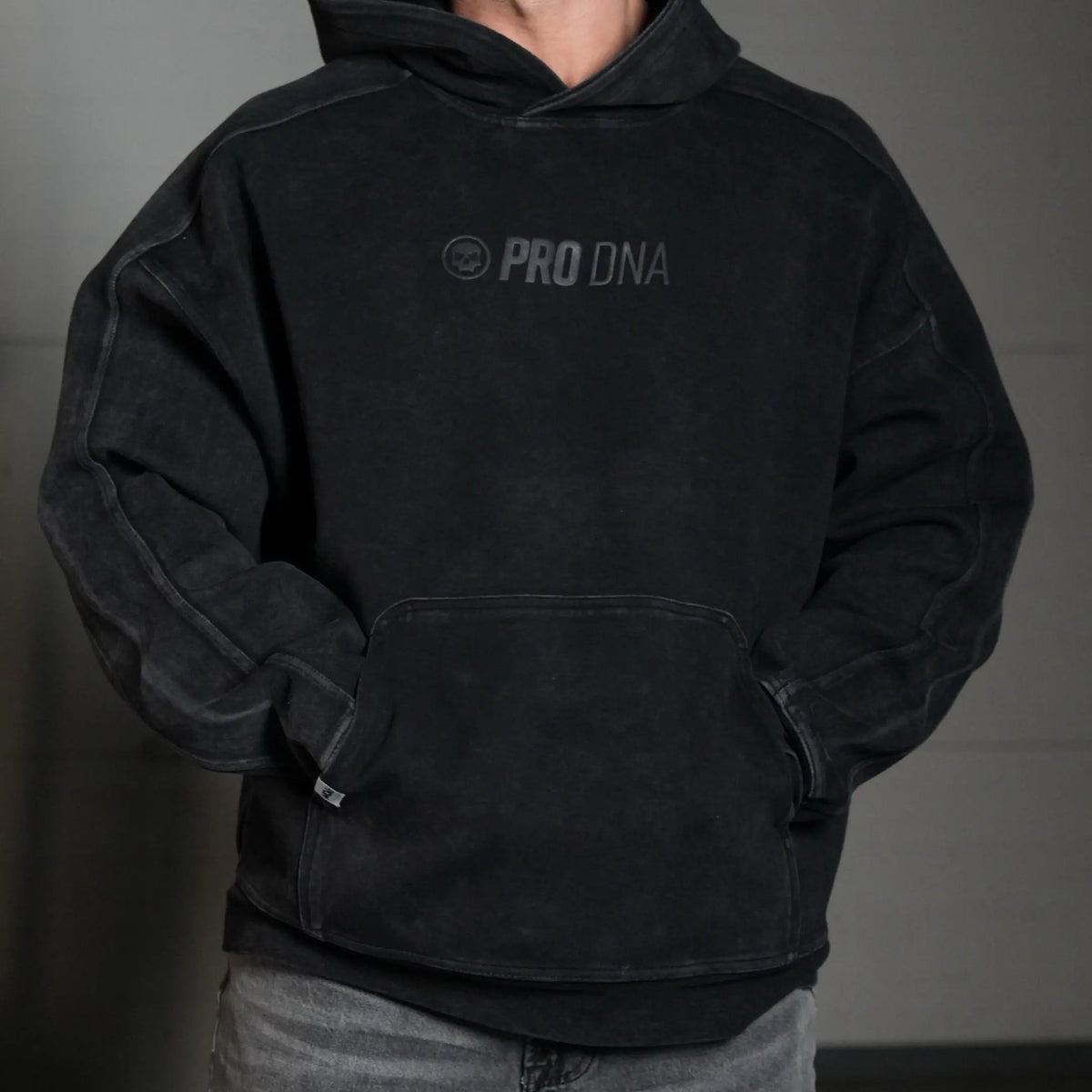 CORE HOODIE - BLACK WASH Infamous Paintball