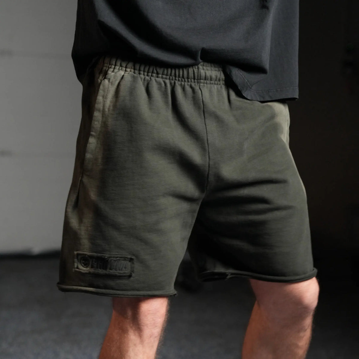 FOUNDATION SHORT - OLIVE WASH Infamous Paintball