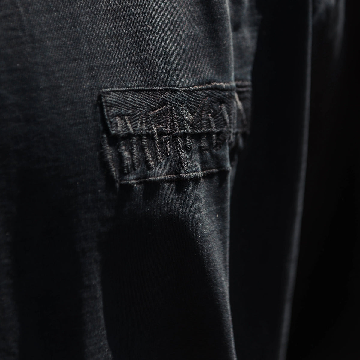 FOUNDATION TEE - BLACK WASH Infamous Paintball