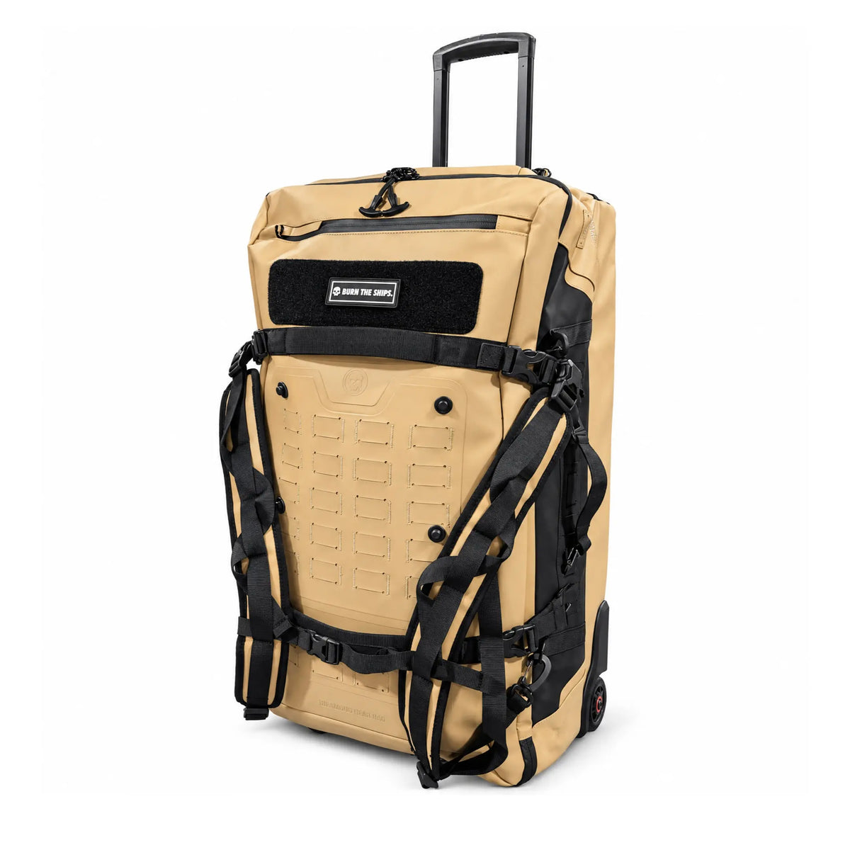 FNDN® MODULAR WEATHERPROOF ROLLING GEARBAG - 102L - SAND Infamous Paintball