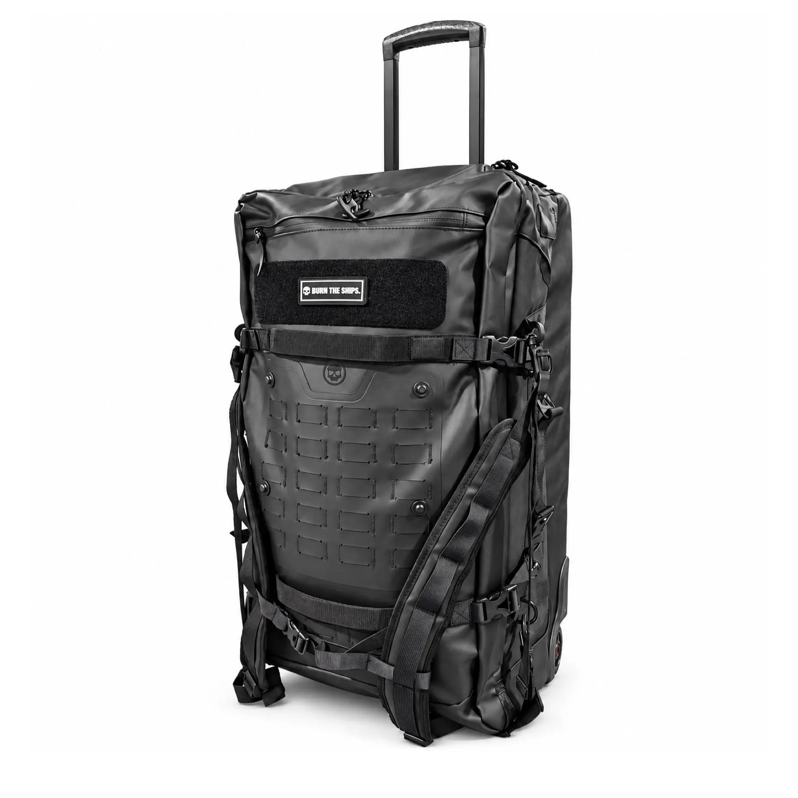 FNDN® MODULAR WEATHERPROOF ROLLING GEARBAG - 102L - BLACK Infamous Paintball