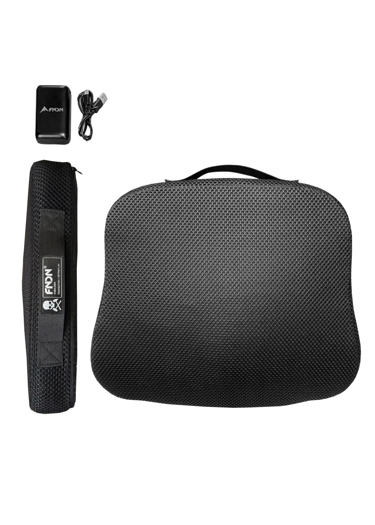 FNDN™ Portable Heated Seat Cushion - Premium Memory Foam FNDN