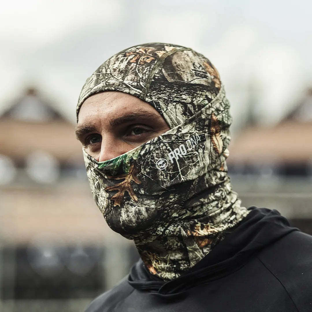 Sheisty Balaclava Headwrap - Tan Tree Camo Infamous Paintball