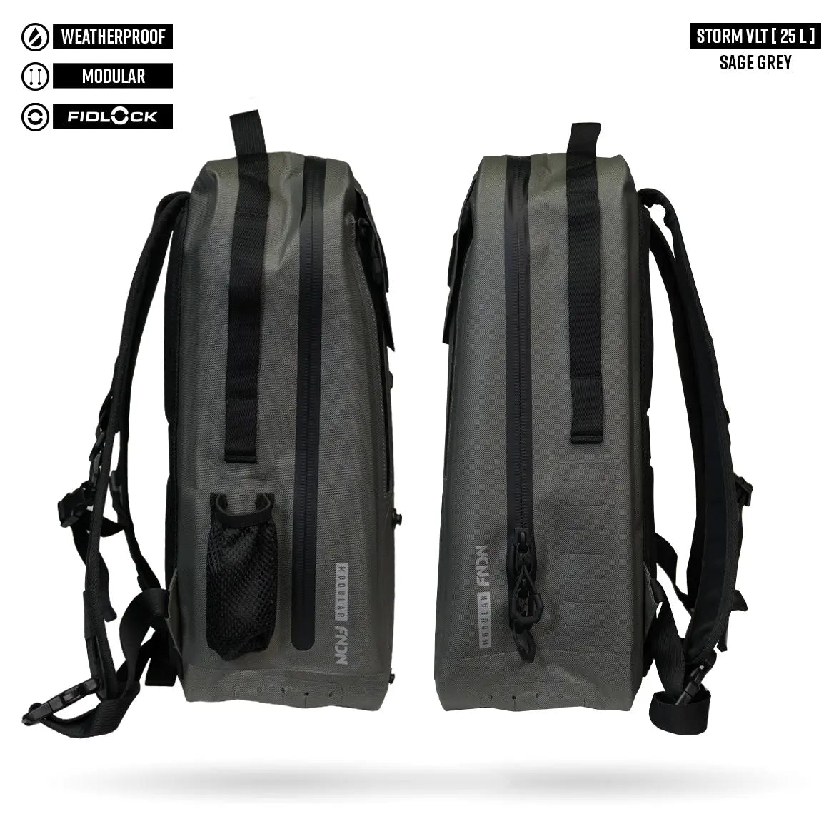 FNDN™ STORM VLT – MODULAR WEATHERPROOF BACKPACK - 25L FNDN