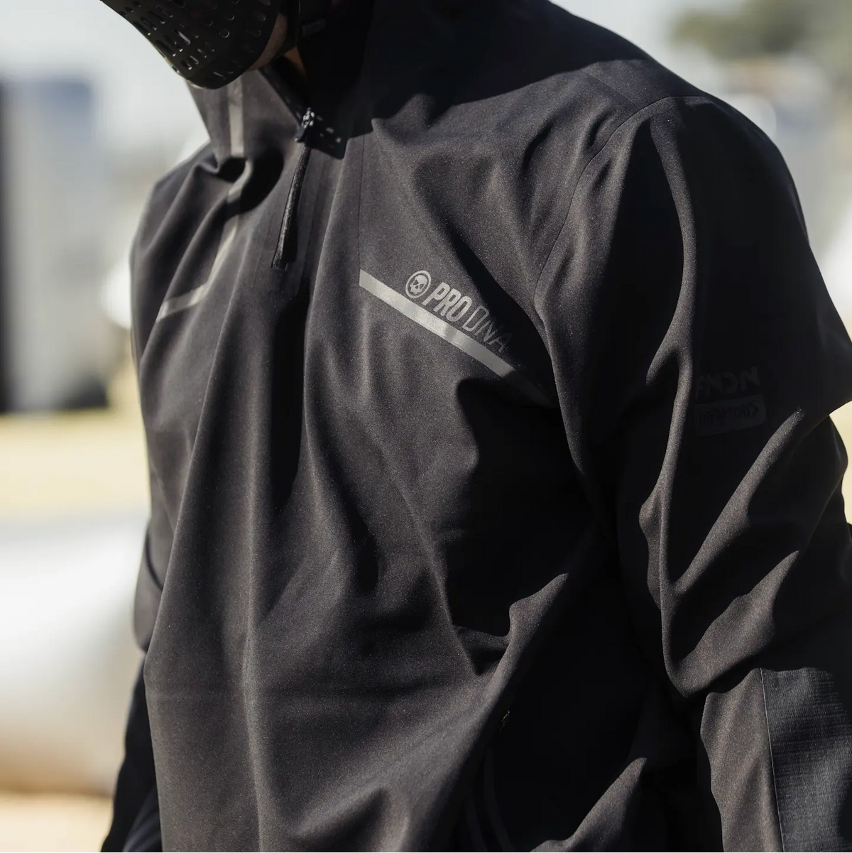 PRO DNA™ SPEC-1 SOFT SHELL PLAYING HOODIE - BLACK Infamous Paintball