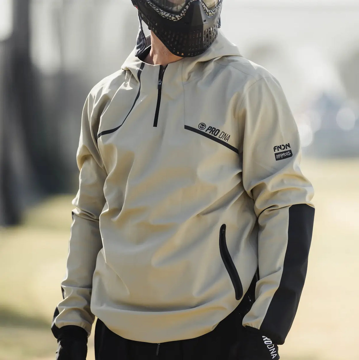 PRO DNA™ SPEC-1 SOFT SHELL PLAYING HOODIE - DUNE Infamous Paintball