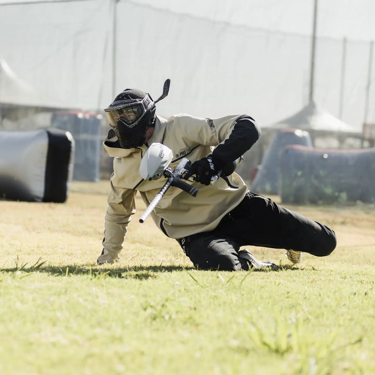 PRO DNA™ SPEC-1 SOFT SHELL PLAYING HOODIE - DUNE Infamous Paintball