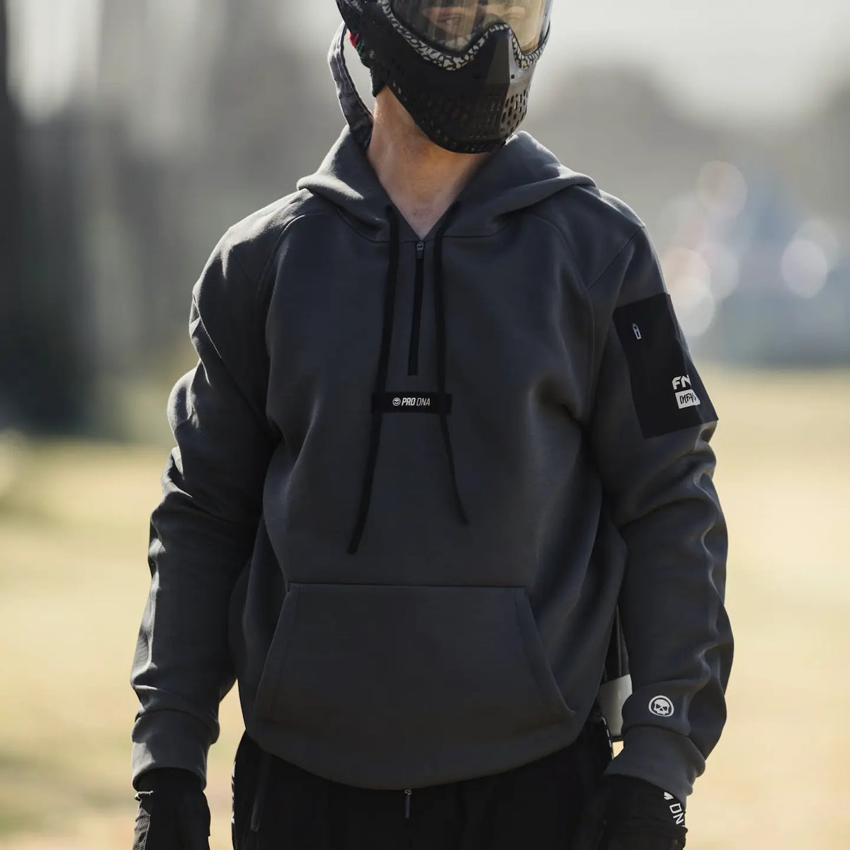 PRO DNA™ SPEC-1 SCUBA PLAYING HOODIE - WOLF GREY Infamous Paintball