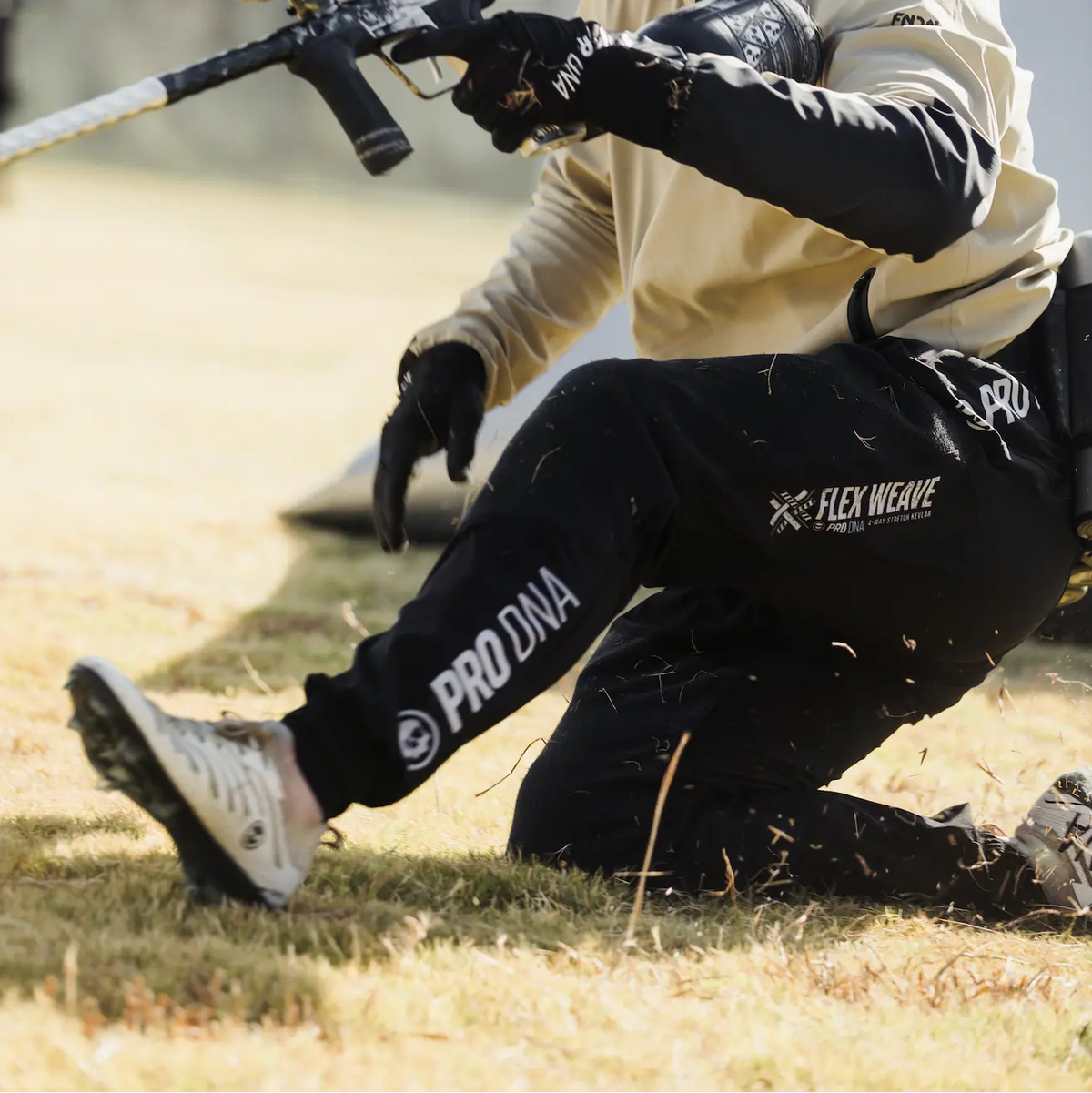 PRO DNA™ FLEXWEAVE™ KEVLAR PANT - BLACK Infamous Paintball