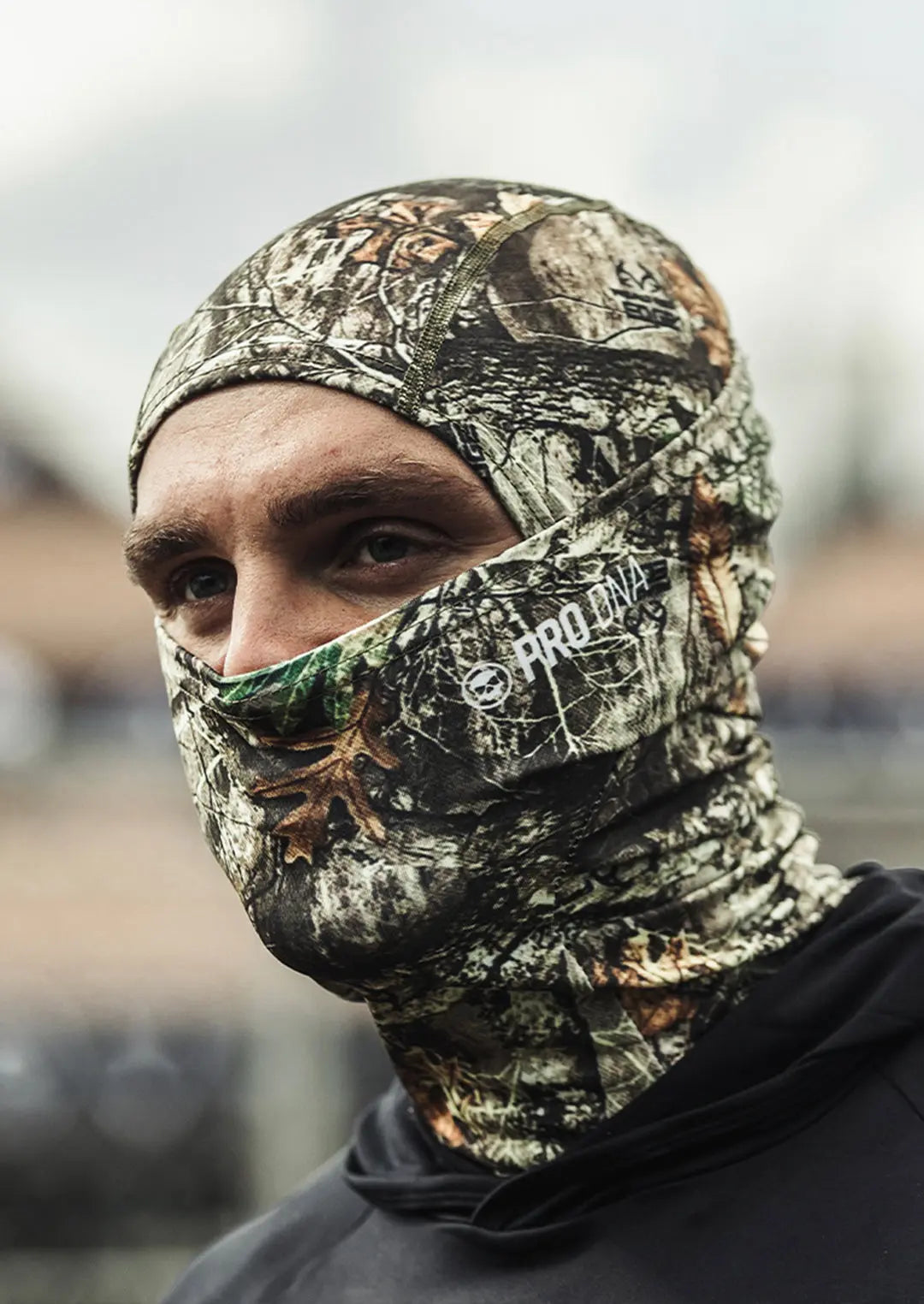 SHIESTY BALACLAVA HEADWRAP - TAN TREE CAMO FNDN