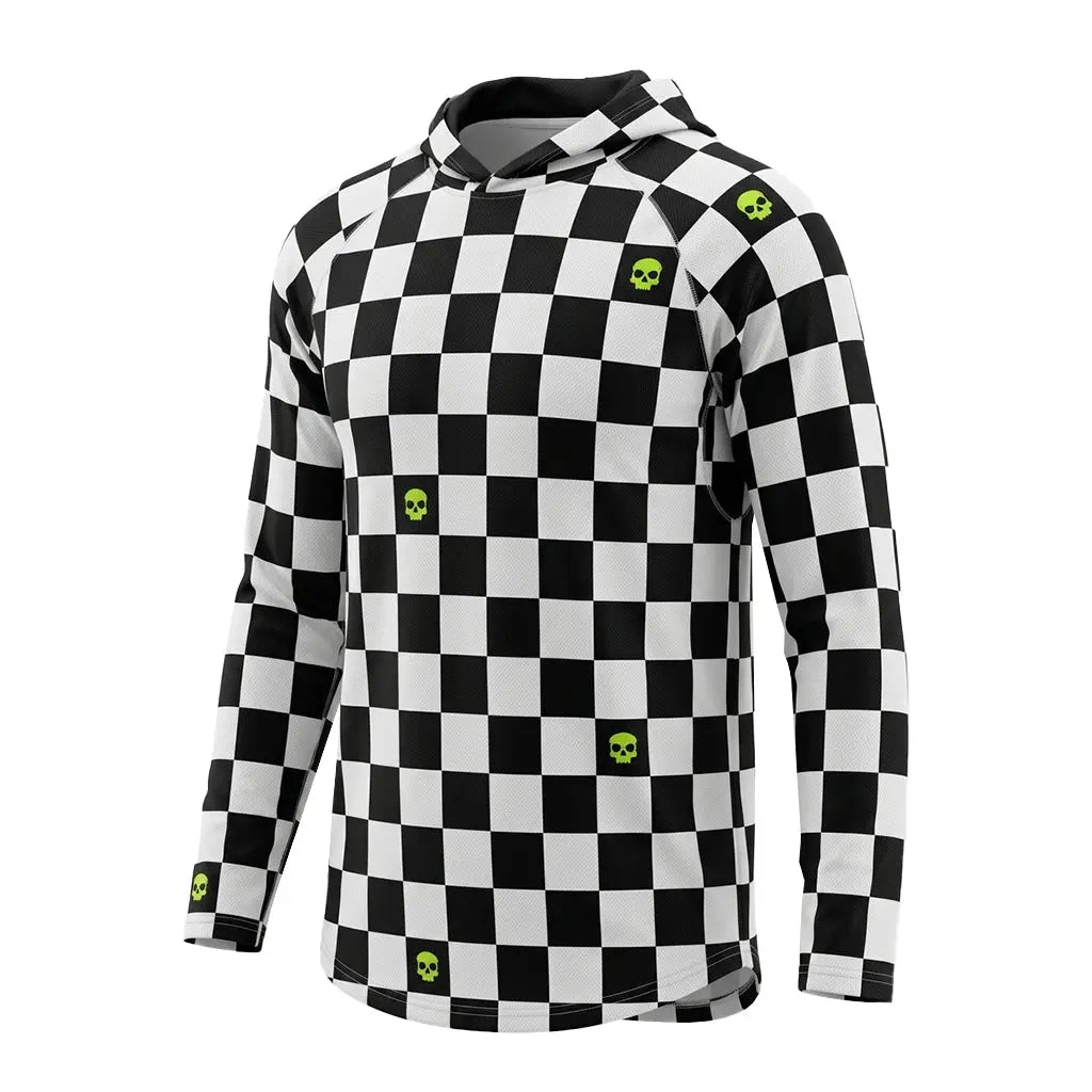 LIGHTWEIGHT UV HOODIE - CHECKERED Infamous Paintball