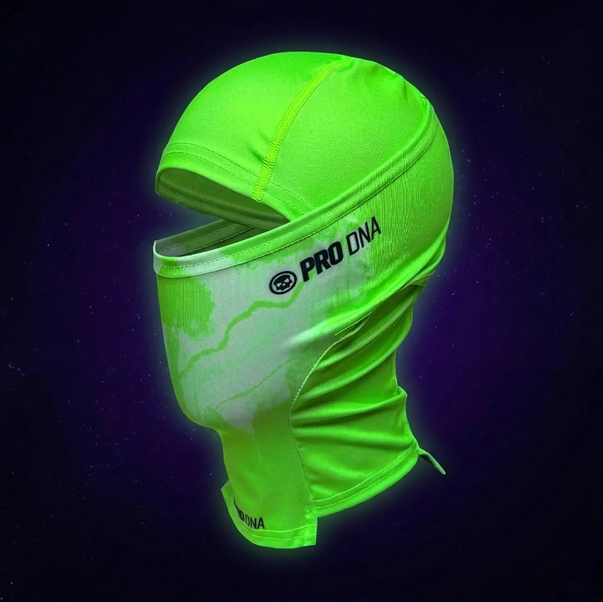 Shiesty Balaclava Headwrap - VOLT UV GLOWTANIUM Infamous Paintball