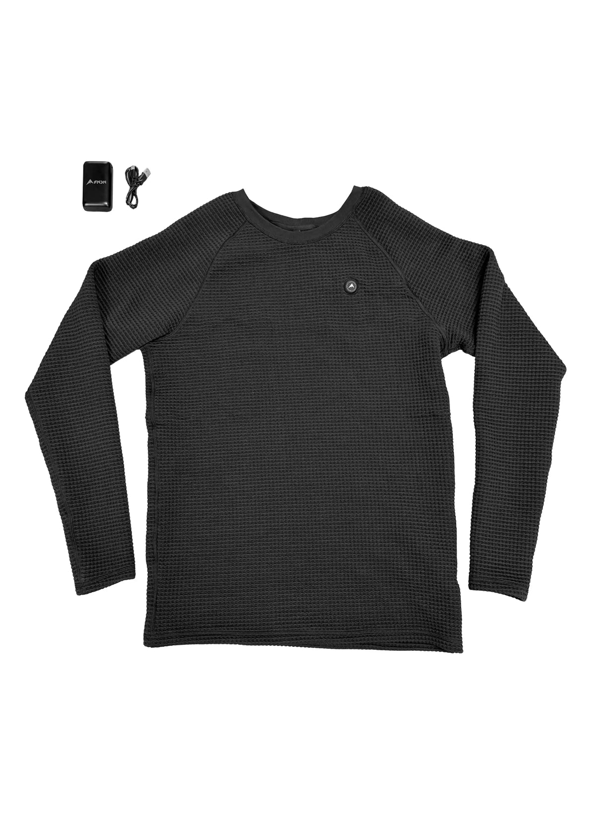 FNDN™ Heated Thermal Waffle-Knit Shirt FNDN