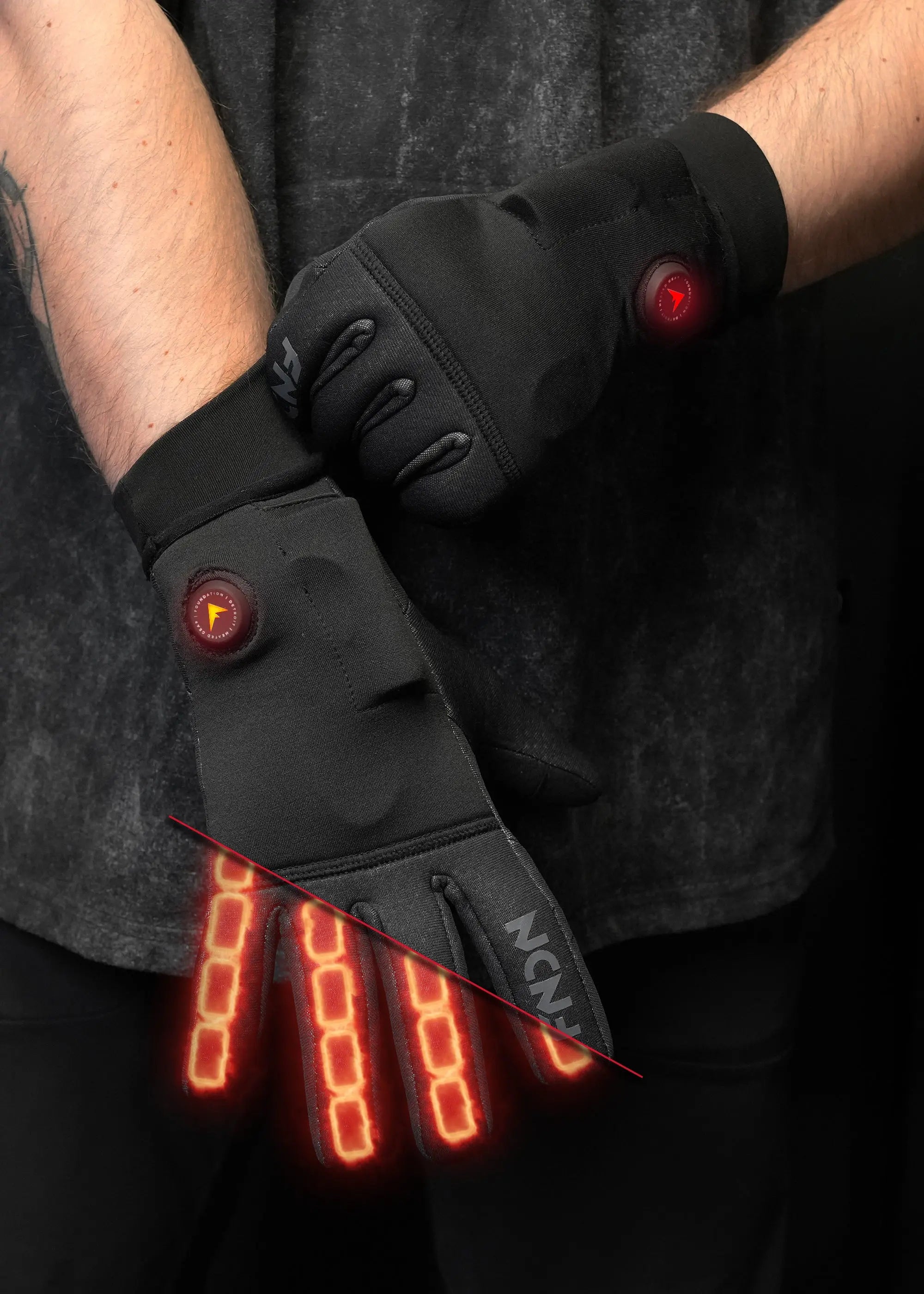 FNDN 7V Heated Windblocker SL Glove FNDN - Main Image