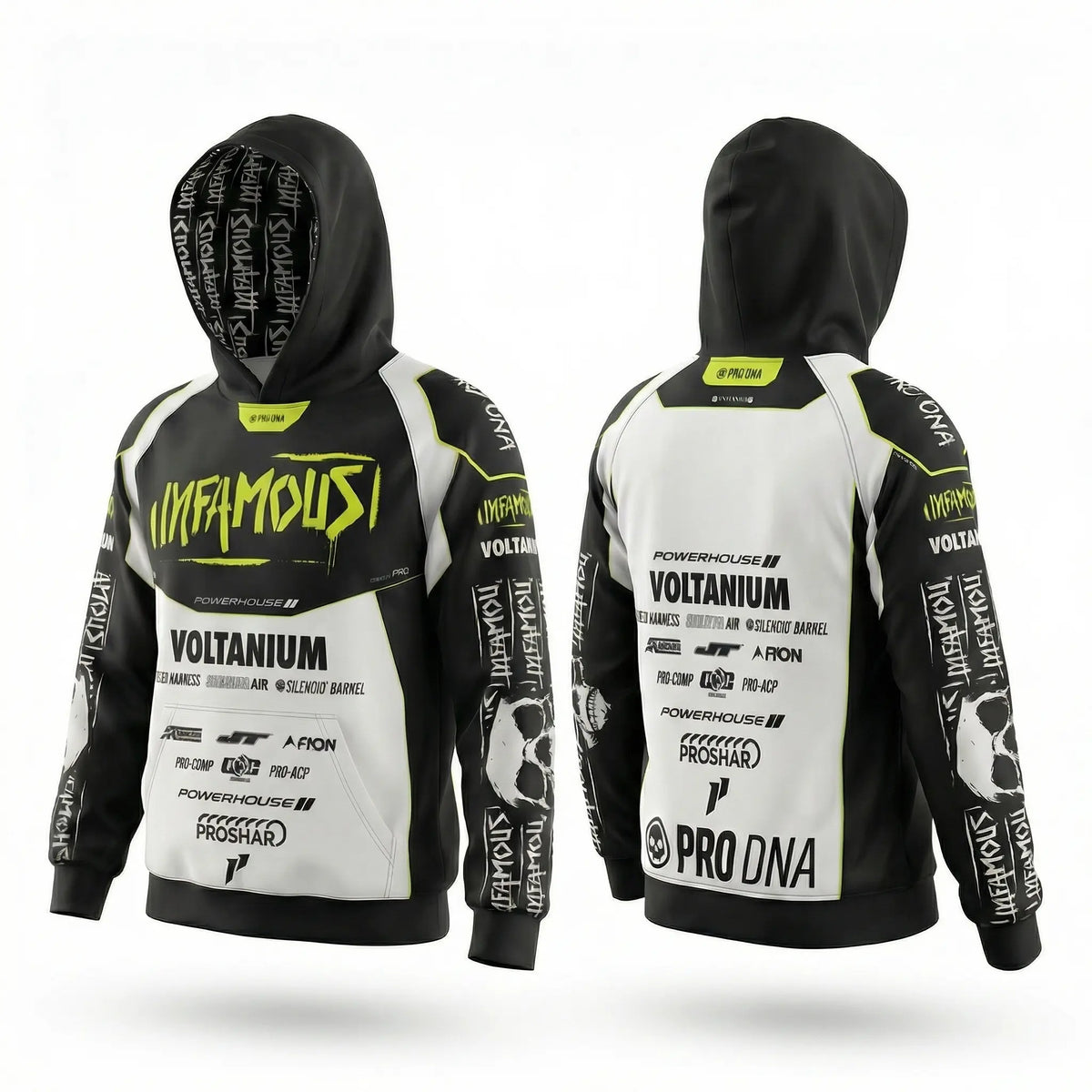 PRO DNA™ HEAVY-WEIGHT PLAYING HOODIE - TEAM SERIES Infamous Paintball