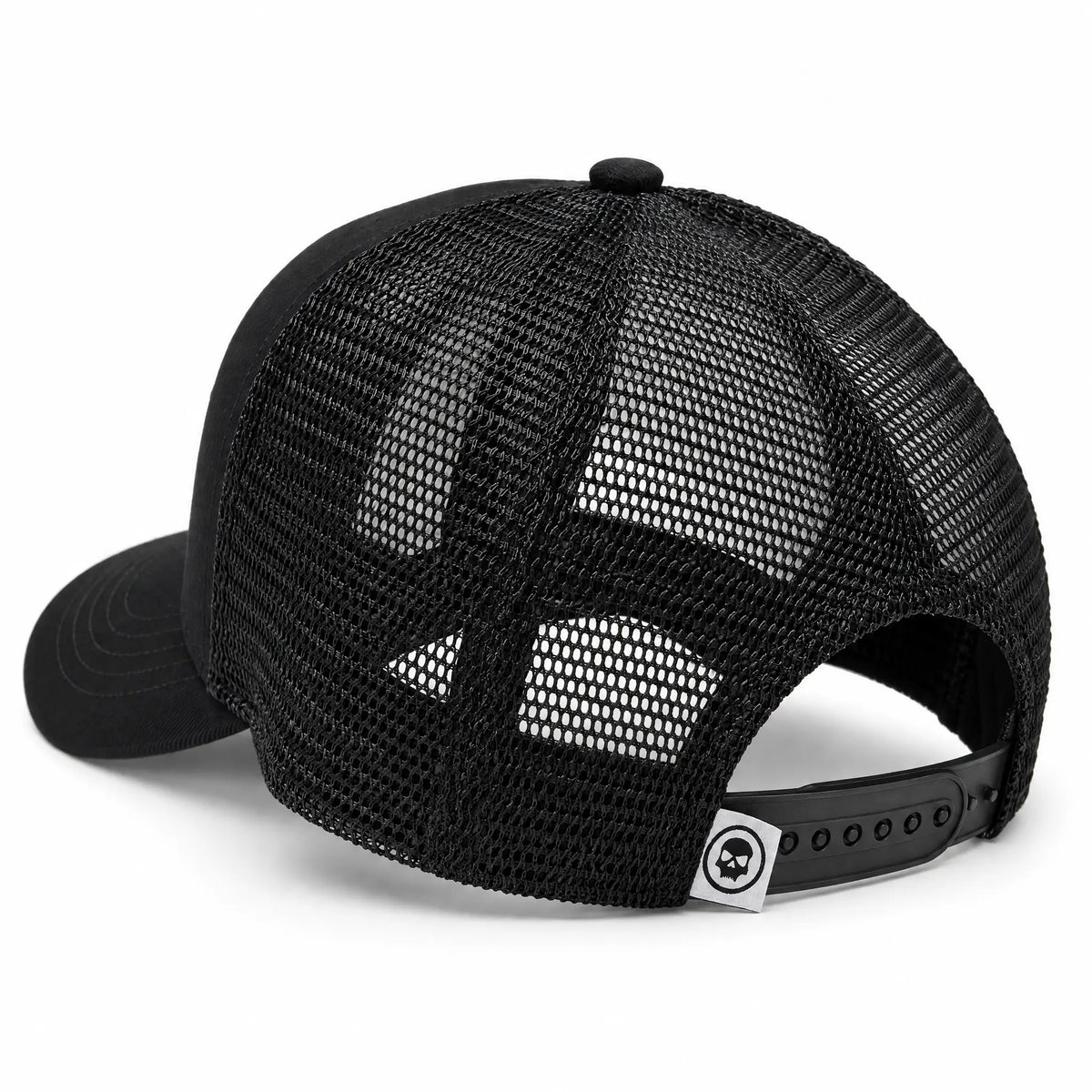 INFAMOUS™ Snapback Trucker Hat - Angel - Black/Gold Infamous Paintball