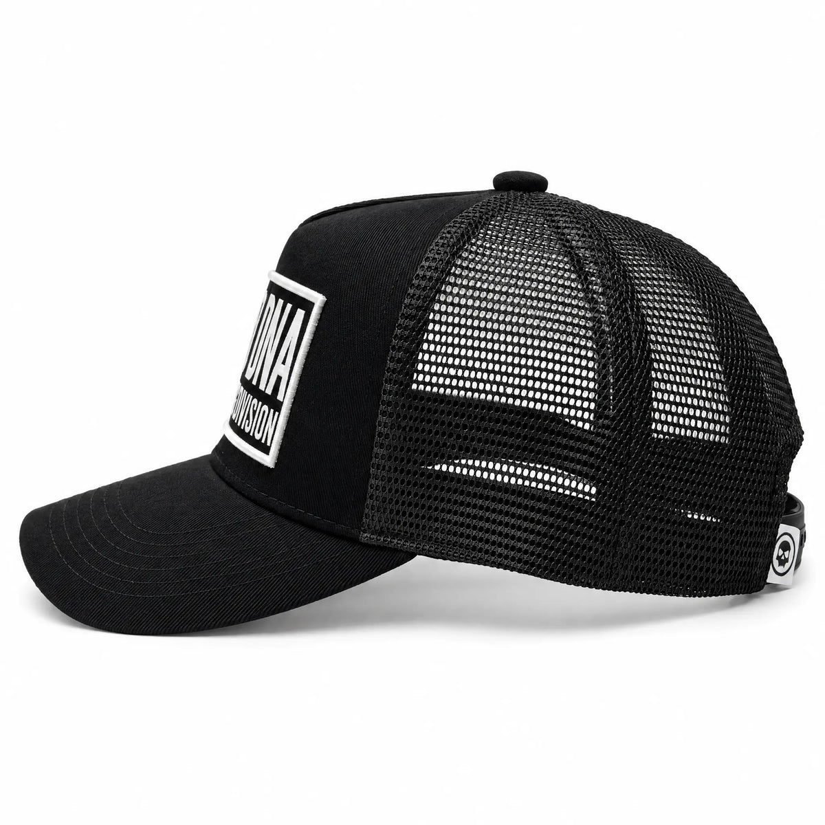 INFAMOUS™ Snapback Trucker Hat - Training Division - Black Infamous Paintball