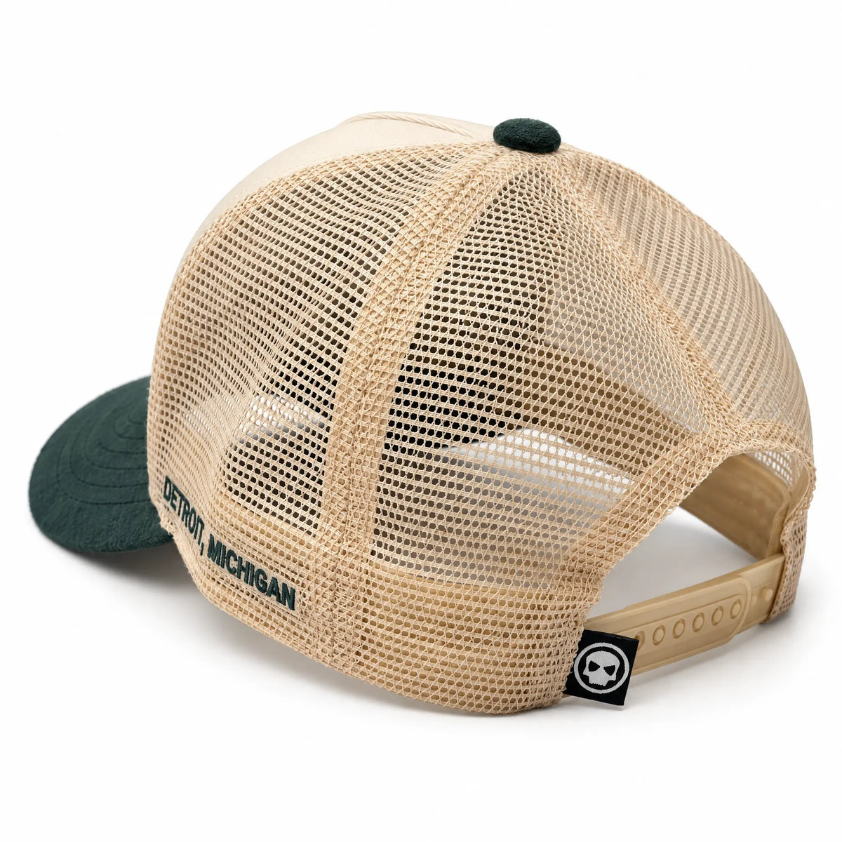 INFAMOUS™ Snapback Suede Hat - Studios - Neutral/Forest Infamous Paintball