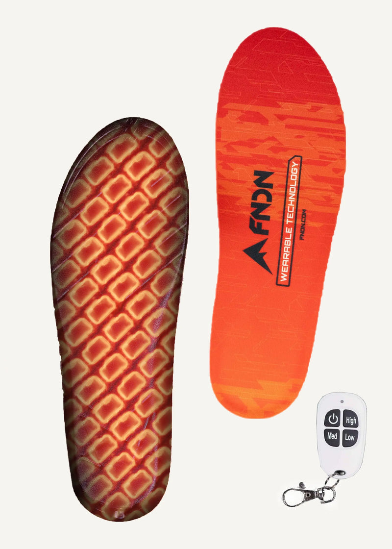 FNDN™ Waterproof Heated Insoles W/ Remote