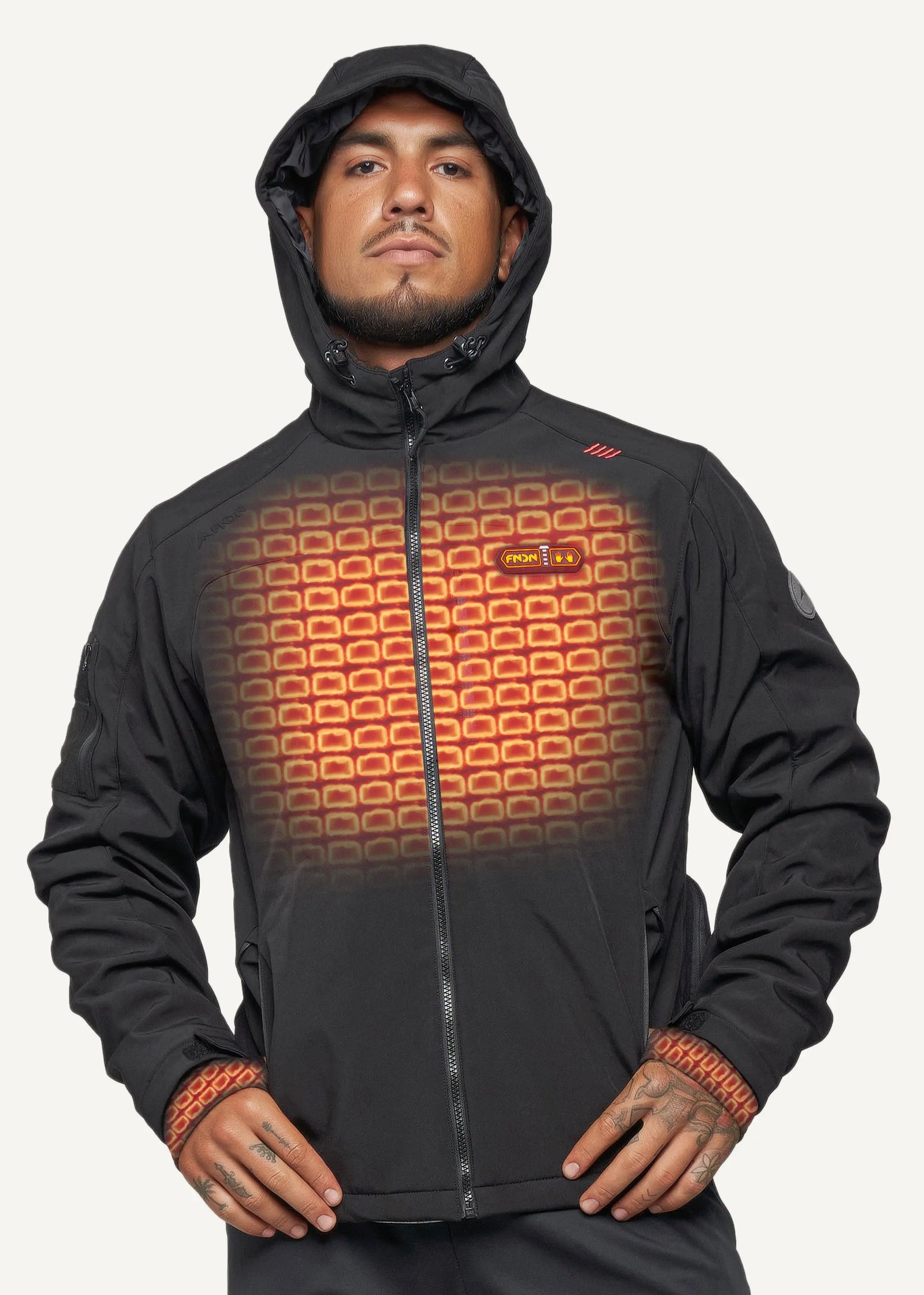 FNDN Heated Performance Soft Shell Jacket FNDN