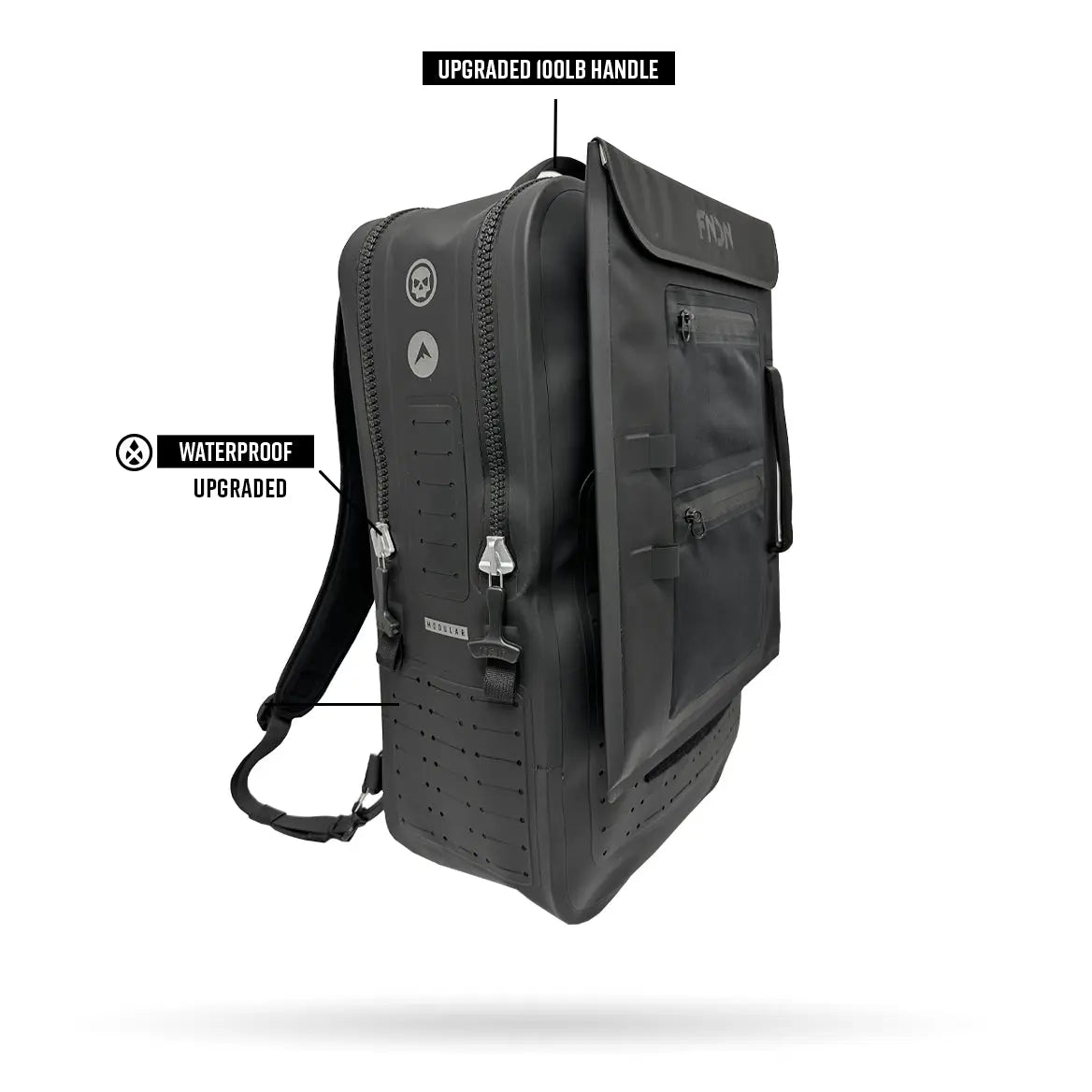 backpack laptop waterproof FNDN® Modular M6 Waterproof Backpack - 31L | Waterproof Luggage